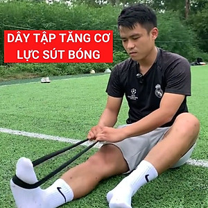 Bộ 5 Dây kháng lực bóng đá tập lực sút dododios tập lực sút cổ chân, cơ chân, đùi mông - Chính Hãng