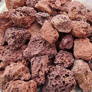 Đá nham thạch cho bể cá 1.2KG cao cấp, vật liệu lọc nước hồ thủy sinh, trang trí bể cá cảnh, trồng lan