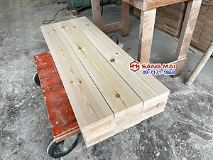 [MS132] Tấm gỗ thông dày 3cm x mặt rộng 15cm x dài 120cm + láng mịn 4 mặt