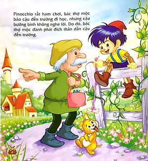 Sách Ngày Xửa Ngày Xưa - Cậu Bé Người Gỗ Pinocchio