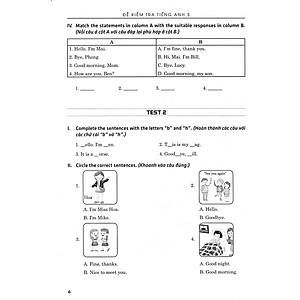 Sách Đề Kiểm Tra Tiếng Anh Lớp 3 ( Dùng Chung Cho Các Bộ SGK Hiện Hành - Có Đáp Án )