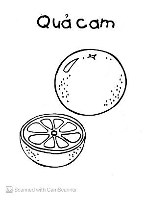 Sách Bé Tập Tô Màu - Trái Cây (Tái Bản)