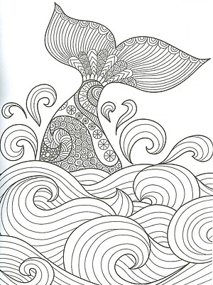 Sách Tô Màu Người Lớn - THẾ GIỚI ĐẠI DƯƠNG: Tô Màu Cho Cuộc Sống Bình Yên Và Thư Giãn (Adult Colouring Book - Ocean: Colouring For Peace And Relaxation)