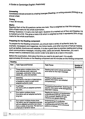 Cambridge Preliminary English Test 7 Student's Book with Answers Reprint Edition