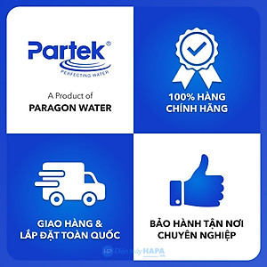 Bộ Lọc Thô PARTEK P1012-PRS 10 inch Cao Cấp Công Nghệ Mỹ Chuẩn NSF - Hàng Chính Hãng - (Cốc Lọc Sinh Hoạt 10in, Lọc Nước Đầu Nguồn, Tiền Xử Lý Nước Sinh Hoạt, Sediment Filter, Pre-treatment 5 micron, P1012PRS P1005-PP PP-CATION)