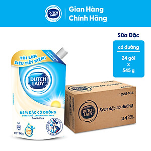 Thùng 24 túi kem đặc có đường Dutch Lady (24 túi x 545g)