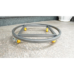 Đế lót chậu cây di động, bằng thép sơn tĩnh điện, đế có bánh xe dễ di chuyển