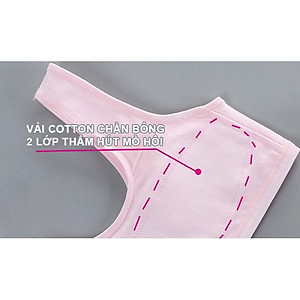 Áo Ngực Vải Cotton Mềm Mại Dành Cho Bé Gái Học Sinh