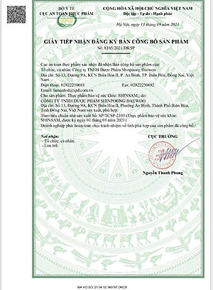 [Hộp 30 Viên] Viên Uống Hồng Sâm Hàn Quốc 6 Năm Tuổi SHINSAM Korean Red Ginseng - SHINPOONG PHARMA