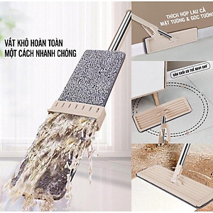 Cây Lau Nhà Tự Vắt Thông Minh, Chổi Lau Nhà Tự Vắt Siêu Sạch Thiết Kế Gọn Nhẹ Hiện Đại Dễ Dàng Sử Dụng