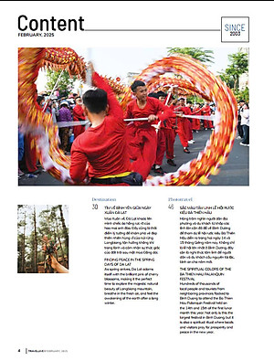 ẤN PHẨM TRAVELLIVE THÁNG 02/2025