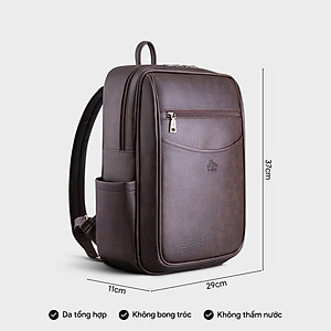 Balo Lata ( Thời trang nam công sở cỡ lỡn - Balo da BAL66 )