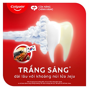 Bộ 4 kem đánh răng làm trắng răng Colgate Optic White từ khoáng núi lửa 100g