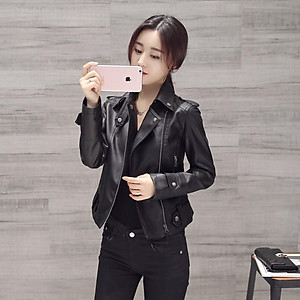 Áo khoác nữ da Pu - Sự kết hợp hoàn hảo giữa phong cách và tiện dụng