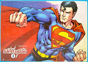 Sách Ghép Hình - Siêu Nhân 1 (Tái Bản)