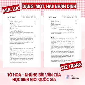 Sách Tờ Hoa - Những Bài Văn Của Học Sinh Giỏi Quốc Gia