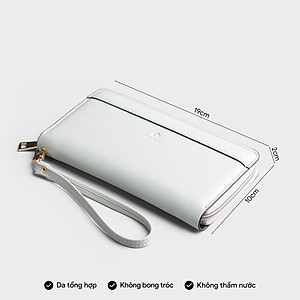 Ví Yuumy ( Thời trang nữ kiểu cầm tay dáng dài - Ví da Seasand YV62 )