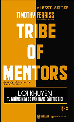 BIZBOOKS - Bộ 2 Cuốn Sách Lời Khuyên Từ Những Nhà Cố Vấn Hàng Đầu Thế Giới – Tribe Of Mentor (Tập 1 + Tập 2)– MinhAnBooks