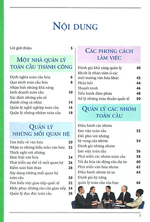 Sách Cẩm Nang Quản Lý Hiệu Quả - Quản Lý Toàn Cầu