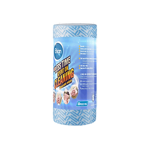 Khăn bếp đa năng cuộn 50 tờ Shian lau sạch đồ dùng bếp vệ sinh nhà cửa -Khăn đa năng
