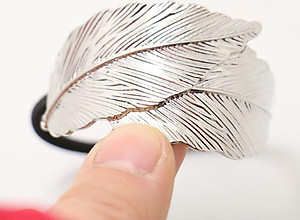 Dây buộc tóc nữ DB02 hình lá cây