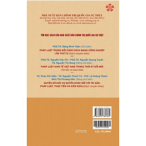 Chính sách pháp luật tố tụng dân sự đáp ứng yêu cầu của cuộc cách mạng công nghiệp lần thứ tư ở Việt Nam