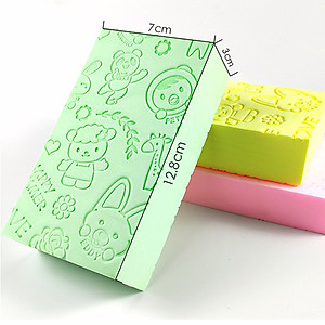 Miếng Bọt Xốp Bông Tắm Kì Ghét Tẩy Tế Bào Chết Siêu Sạch Dùng Cho Người Lớn Và Trẻ Em