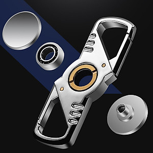 Móc Móc Chìa Khóa Ô Tô Xe Máy Spinner Trò Chơi Con Quay Giải Trí Nhỏ Gọn Tiện Dụng BCK2-544 ( Giao màu ngẫu nhiên )