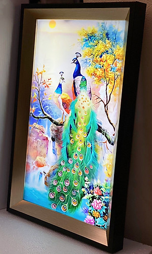 Đèn tranh LED nghệ thuật TR-04 độc đáo, tinh tế - 3 chế độ ánh sáng