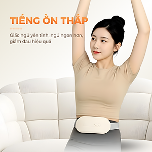 Đai Chườm Nóng, Máy Massage Giảm Đau Bụng Kinh  - Hỗ Trợ Chống Lão Hoá Da Sau Sinh