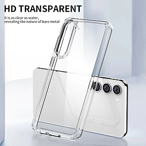 Ốp lưng trong suốt viền màu cho Samsung Galaxy S23 Plus / S23+ hiệu Likgus Simple But Unique chống sốc, chống chịu mọi va đập - Hàng nhập khẩu