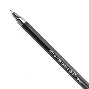Bút Bi Nước Xóa Được Nắp Đậy 0.5mm - Stacom GBP104_A - Mực Đen