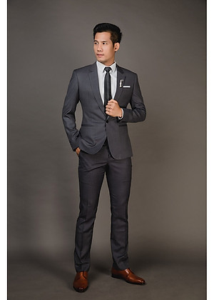 Mua Veston nam Mon Amie màu xám Tiki