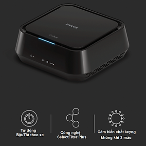 Máy khử mùi, lọc không khí trên xe ô tô Philips GP5201- Hàng nhập khẩu