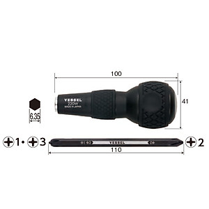 Tô vít No.220W-123 (ba trong một) Vessel - Nhật Bản