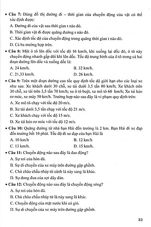 Sách tham khảo- Đề Kiểm Tra, Đánh Giá Vật Lí 7 - Khoa Học Tự Nhiên (Bám Sát SGK Kết Nối Tri Thức Với Cuộc Sống)_HA