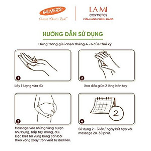 Kem ngăn ngừa và phục hồi rạn da giữa thai kỳ Palmer's 125g