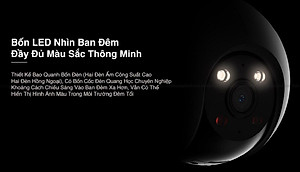 Camera Wifi Ngoài Trời EZVIZ H8 Pro 2K 3K Siêu Nét, Màu Ban Đêm - Hàng chính hãng