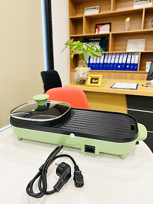 Bếp lẩu nướng điện đa năng Nagakawa NAG3104 (1500W) - Hàng chính hãng