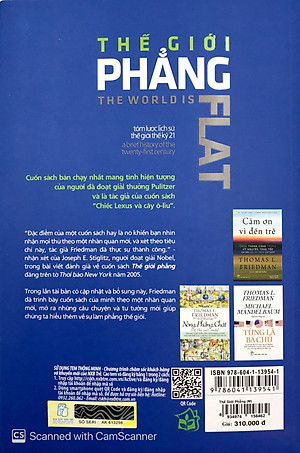 Sách Thế Giới Phẳng (Tái Bản)