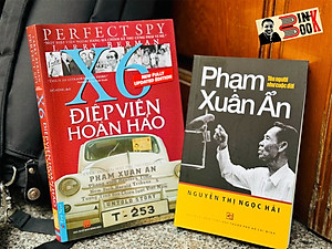 Combo 2c Phạm Xuân Ẩn: TÊN NGƯỜI NHƯ CUỘC ĐỜI - ĐIỆP VIÊN HOÀN HẢO X6 - Cuộc đời hai mặt phi thường của Phạm Xuân Ẩn
