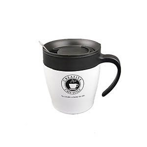Cốc pha cafe inox 304 Creative 330ml tặng kèm muỗng- Hàng chính hãng 