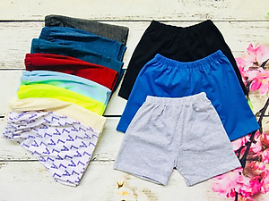 Combo 5 quần thun bé trai, quần mặc ở nhà, mặc ngủ, quần thun trẻ em cotton - 5 màu ngẫu nhiên