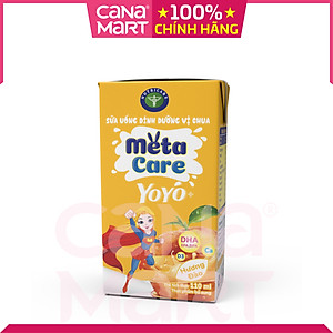 [Thùng 48H x 180ml] Sữa chua uống 03 vị Nutricare giúp bé tinh anh cao lớn (hương cam, dâu, đào)