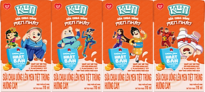 Thùng 48 Hộp Sữa Chua Uống Hương Cam KUN 110ml/hộp