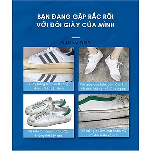 Chai xịt tạo bọt tuyết vệ sinh giày cao cấp, chai tẩy rửa giày không dùng nước 1 CHAI 200ml