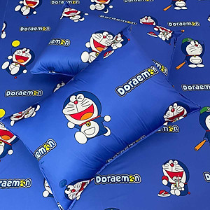 Ga chống thấm 1m2x2m 1m4x2m, 1m6x2m, 1m8x2m, 2xm2m LoveMama họa tiết Doremon