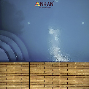 Vỉ Lót Sàn Ban Công Loại Dài 60cm Màu Vàng Thương Hiệu ANKAN Dùng Để Lót Ban Công Sân Vườn Sân Thượng Hành Lang Văn Phòng (1 Vỉ)