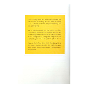 Sách Lịch sử Việt Nam bằng tranh - Lê sơ sụp đổ (bản màu)