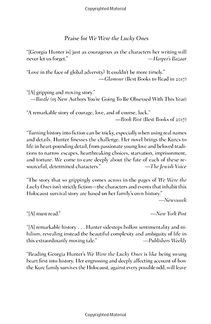 Sách We Were The Lucky Ones: A Novel